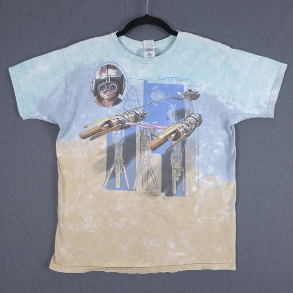 Other - Star Wars Anakin's Podracer Shirt Mens XL Tie Dye Short Sleeve Graphic Tee Y2K